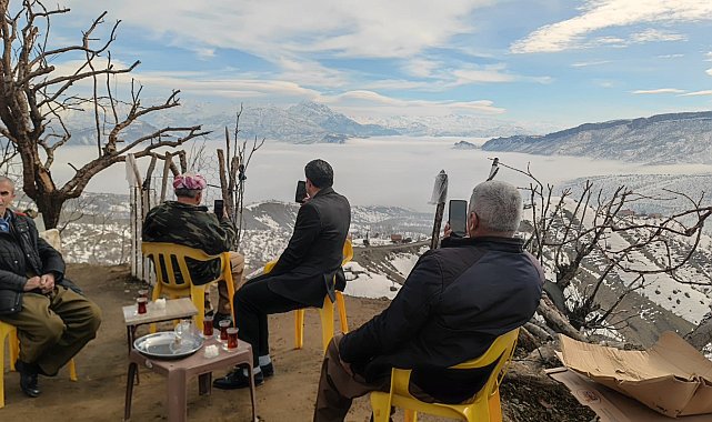 Hakkari'de sis etkili oldu