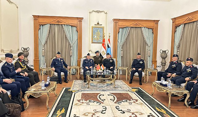 Hava Kuvvetleri Komutanı Orgeneral Kadıoğlu, Mısır'da