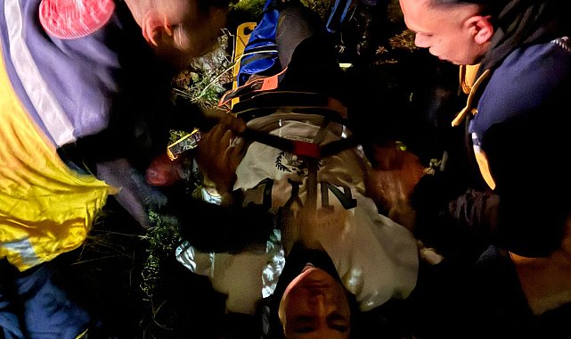 Ihlara Vadisi'nde 50 metre yükseklikten düşen kadın yaralandı