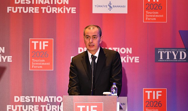 İş Bankası Genel Müdürü Hakan Aran, Turizm Yatırım Forumu'nda konuştu