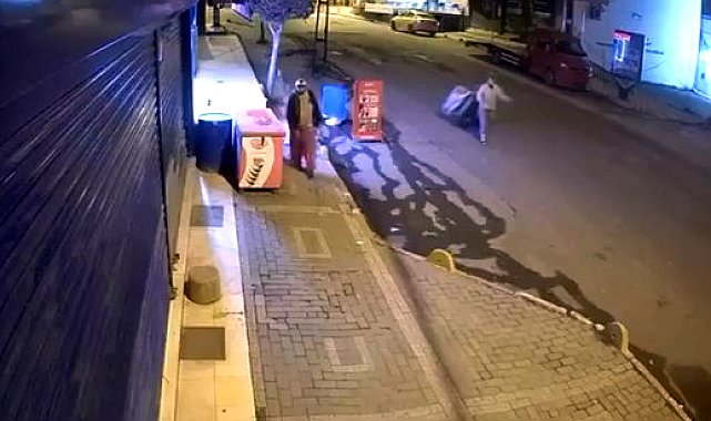 İstanbul- Avcılar'da varil hırsızlığı kamerada
