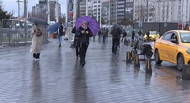 İstanbul- İstanbul'da yağmur etkili oluyor- 2