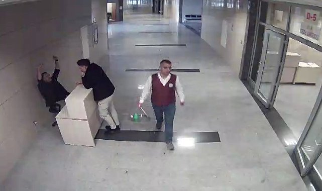 İstanbul - Savcının hakime silahlı saldırısı sonrası yaşananların görüntüleri ortaya çıktı