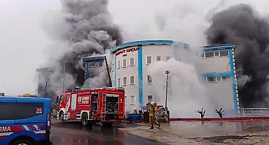 İstanbul-Silivri'de fabrikada yangın -3 Ek görüntü