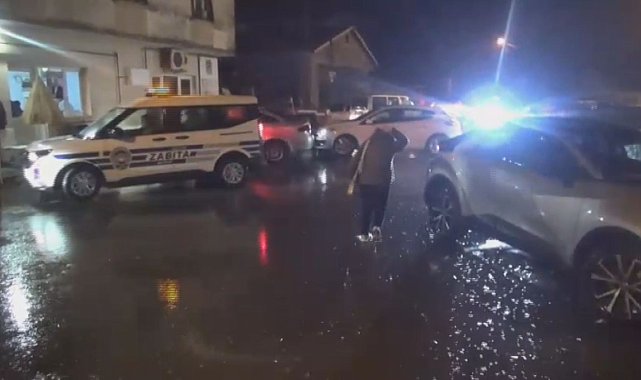 İstanbul - Silivri'de sağanak etkili oldu