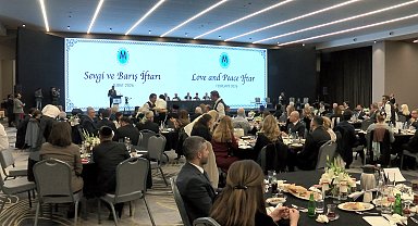 İstanbul - Şişli'de 'Sevgi ve Barış İftarı' programı düzenlendi