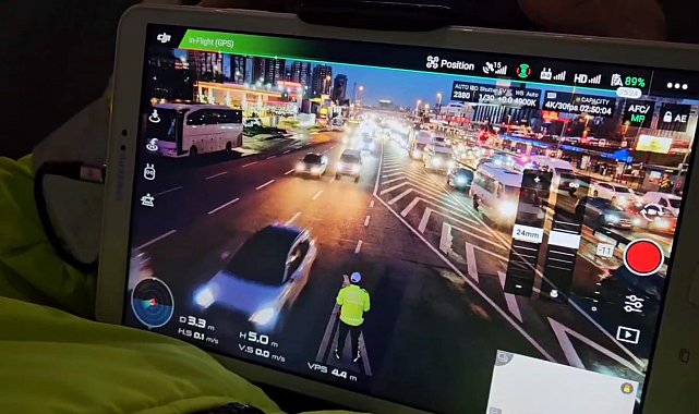 İstanbul – Zeytinburnu'nda dron destekli 'kaynak' denetimi: 37 sürücüye ceza