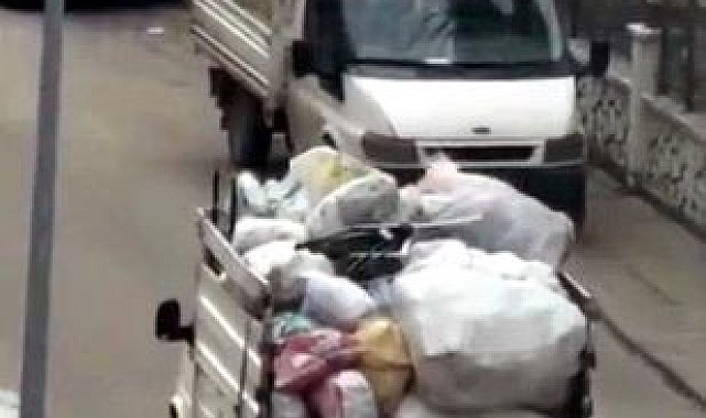 Kamyonete bağlanarak sürüklenen köpek kurtarıldı