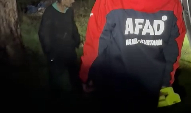Kaybolan zihinsel engelli, 20 saat sonra ormanda bulundu