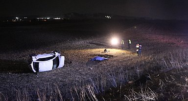 Kayseri'de otomobil şarampole yuvarlandı: 1 ölü, 4 yaralı