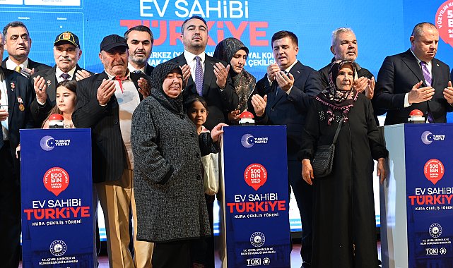 Kırıkkale'de 'Yüzyılın Konut Projesi' kuraları çekildi