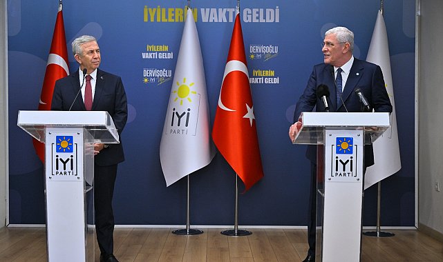 Mansur Yavaş'tan Dervişoğlu'na ziyaret