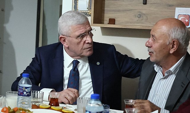 Müsavat Dervişoğlu, şehit Uzman Çavuş Dolapci'nin ailesiyle iftar yaptı