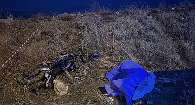 Nevşehir'de şarampole devrilen motosikletin sürücüsü öldü