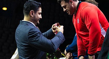 Rıza Kayaalp, UWW 1'inci Ranking Series Zagrep Open'da altın madalya kazandı