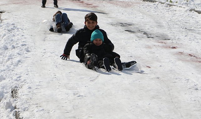 Samsun'un 4 ilçede eğitime 'kar' engeli