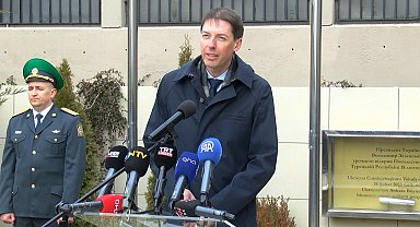 Savaşta ölen Ukraynalı askerler anıldı