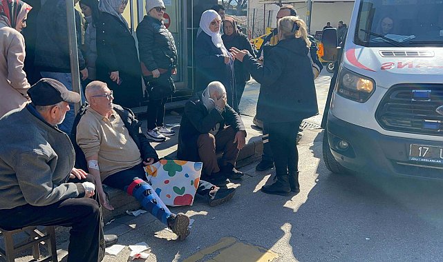 Şoförünün ani fren yaptığı otobüs, yayaya çarptı; toplam 8 yaralı