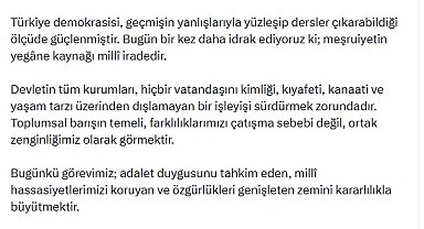 TBMM Başkanı Kurtulmuş'tan '28 Şubat' mesajı