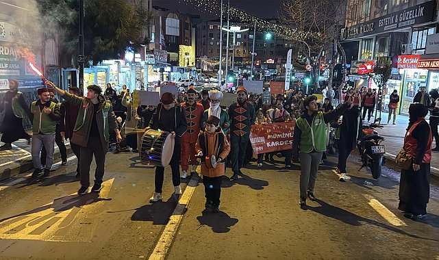Tekirdağlılar ramazan ayını düzenlenen yürüyüşle karşıladı