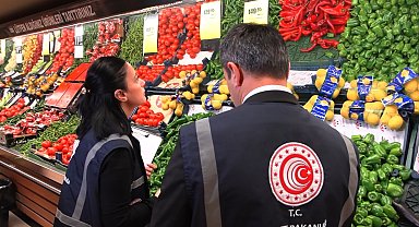 Ticaret Bakanlığı'ndan market denetimi