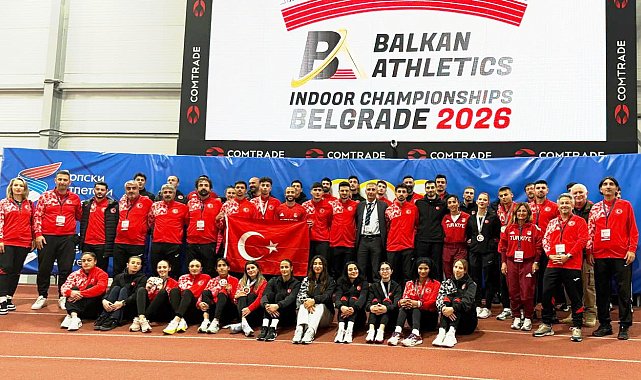 Türkiye, Balkan Salon Atletizm Şampiyonası'nda 14 madalya kazandı