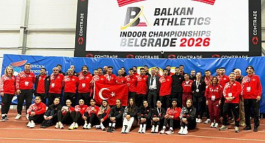 Türkiye, Balkan Salon Atletizm Şampiyonası'nda 14 madalya kazandı