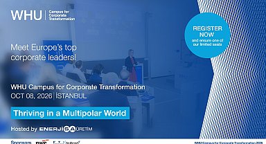 WHU CCT Uluslararası Konferansı 8 Ekim'de Türkiye'de