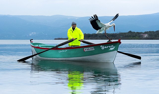 Yaren Leylek ile Adem Amca, 15'inci kez buluştu; gelen Nazlı değil, Yaren'miş