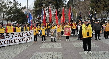 '57'nci Alay' korteji, Gelibolu'da