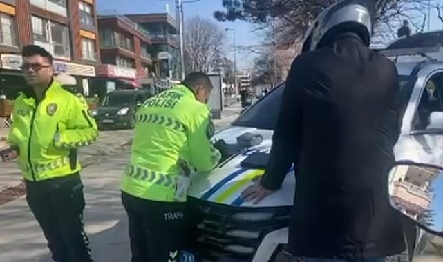 'Dur' ihtarına uymayan alkollü motosiklet sürücüsüne 244 bin TL ceza