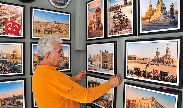 43 yıl Rus işgalinde kalan Kars'ın fotoğraflarına dijital dokunuş