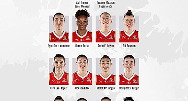 A Milli Kadın Basketbol Takımı'nın 12 kişilik kadrosu belli oldu