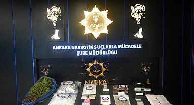 Ankara'da narkotik operasyonları: 28 tutuklama