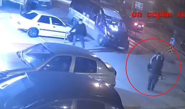 Ankara'da sokakta darp olayının şüphelisi 3 kişi yakalandı; olay anı kamerada
