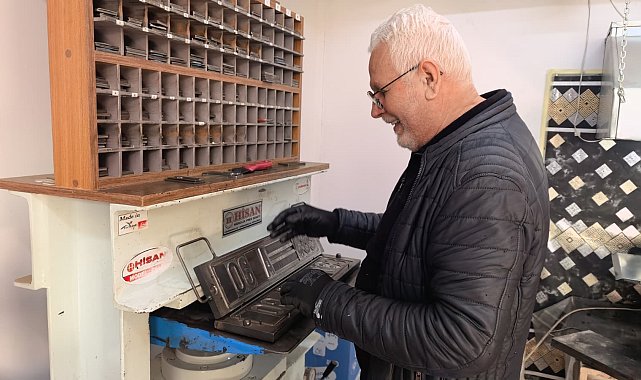 Atölyede 'APP plaka' mesaisi