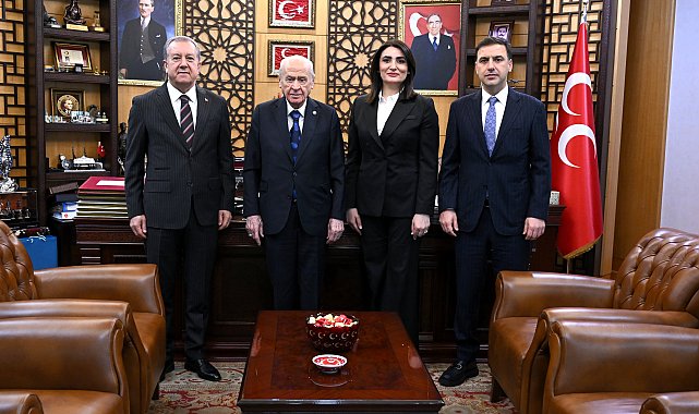 Bahçeli, bayramlaşma heyetini kabul etti