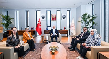 Bakan Ersoy, TOGEM-DER Yönetim Kurulu Başkanı Sekmen ile görüştü