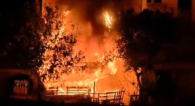 Baraka alev alev yandı