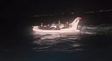 Bodrum'da 21 kaçak göçmen ve 1 göçmen kaçakçısı şüphelisi yakalandı