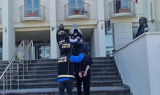 Bodrum'da uyuşturucu operasyonunda 3 tutuklama