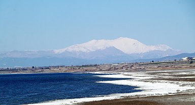 Burdur Gölü'nde su seviyesi 16 santim yükseldi