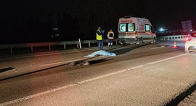 Bursa'da hafif ticari aracın çarptığı yaya öldü