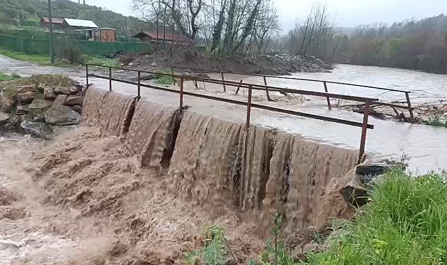 Bursa'da sağanak ve fırtına