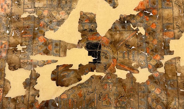 Cami duvarından Mekke'nin şehir planı çıktı