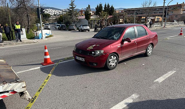 Çanakkale'de otomobilin çarptığı yaya hayatını kaybetti