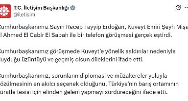 Cumhurbaşkanı Erdoğan, Kuveyt Emiri El Sabah ile görüştü