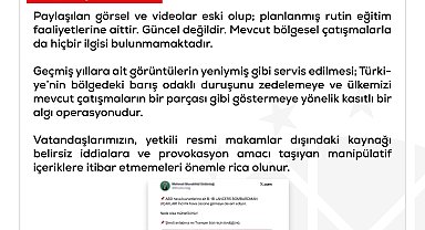DMM, ABD'nin bombardıman uçaklarının İncirlik Üssü'nü kullandığı iddialarını yalanladı