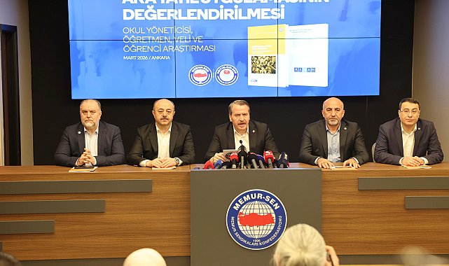 Eğitim-Bir-Sen, ara tatillere ilişkin saha araştırmasının sonuçlarını açıkladı