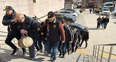 Eskişehir'de 'oto hırsızlığı' operasyonu; 11 gözaltı